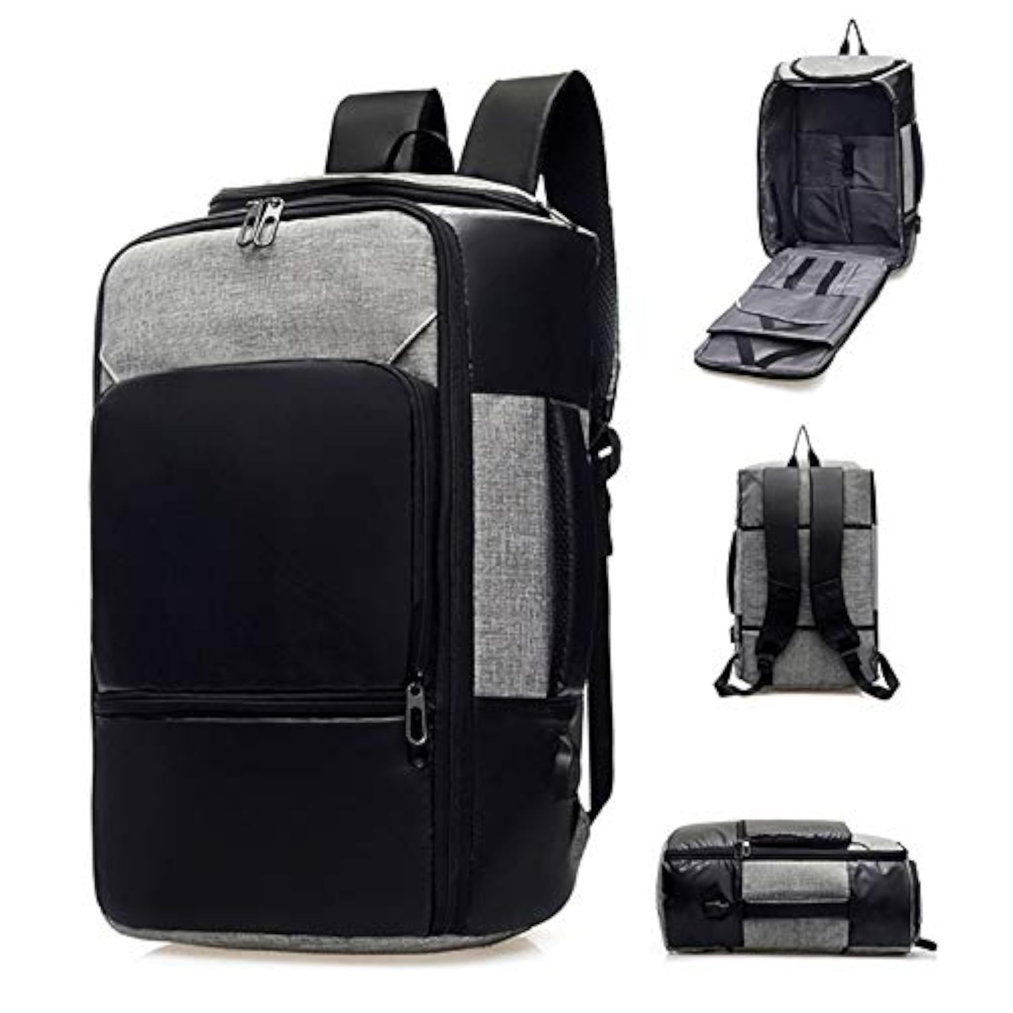 Men's Anti-theft USB Notebook Travel Backpack